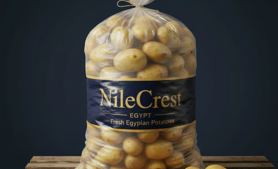 Fresh export-grade Egyptian potatoes from Nile Crest, NC-FR-02