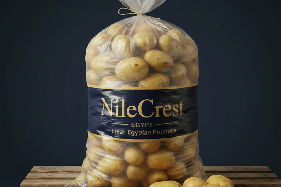 Fresh export-grade Egyptian potatoes from Nile Crest, NC-FR-02