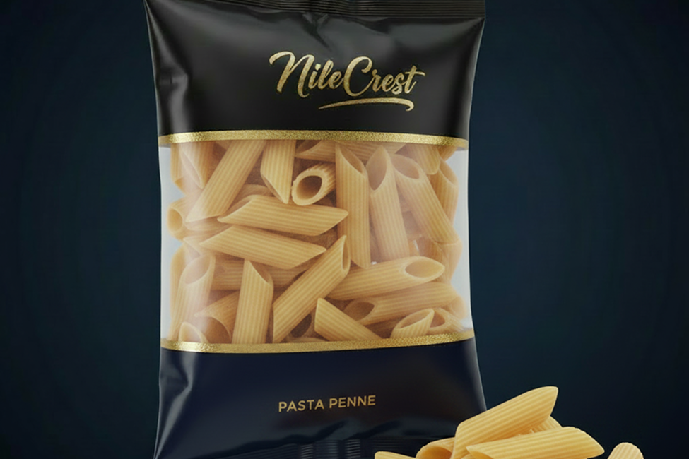 Pasta product from Nile Crest, Egyptian groceries export