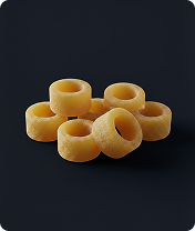 Small rings pasta by NileCrest